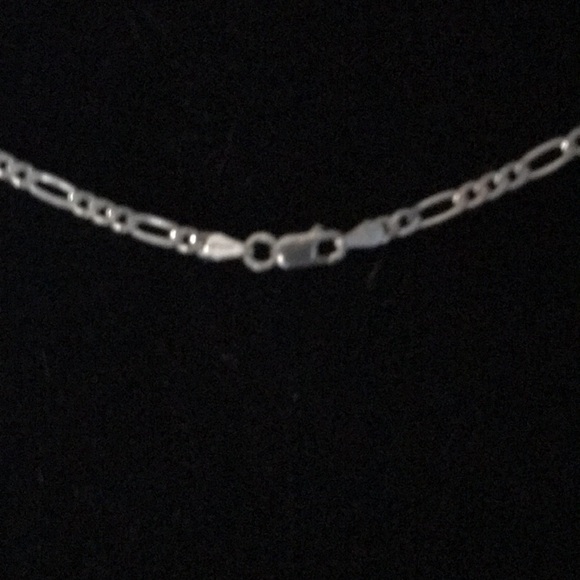 Mens 18” SS Figaro Chain - Picture 3 of 3